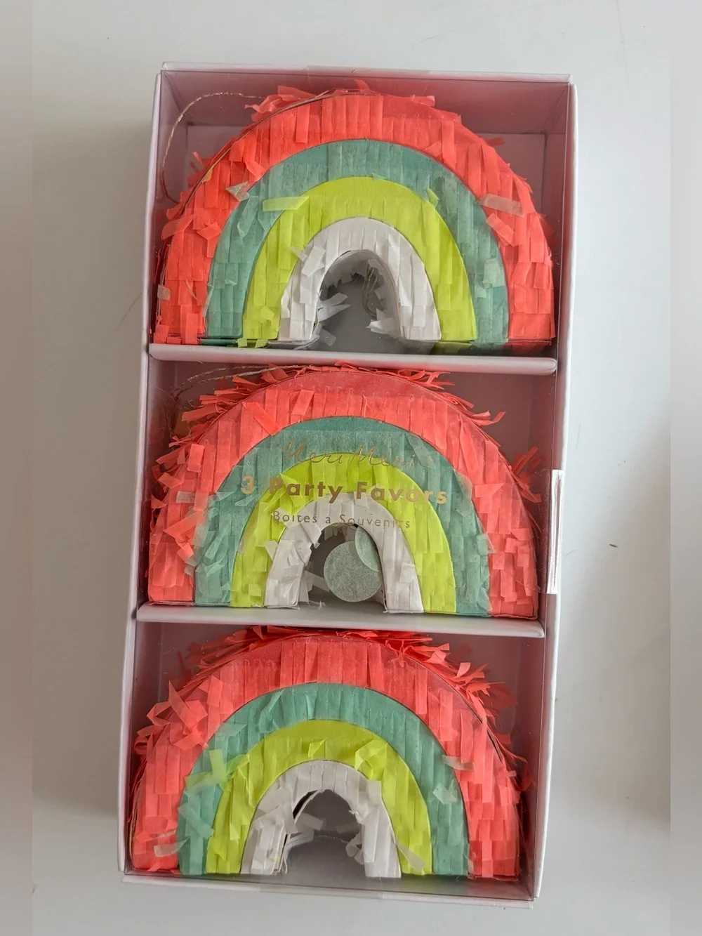Meri Meri Rainbow Party Tableware Set